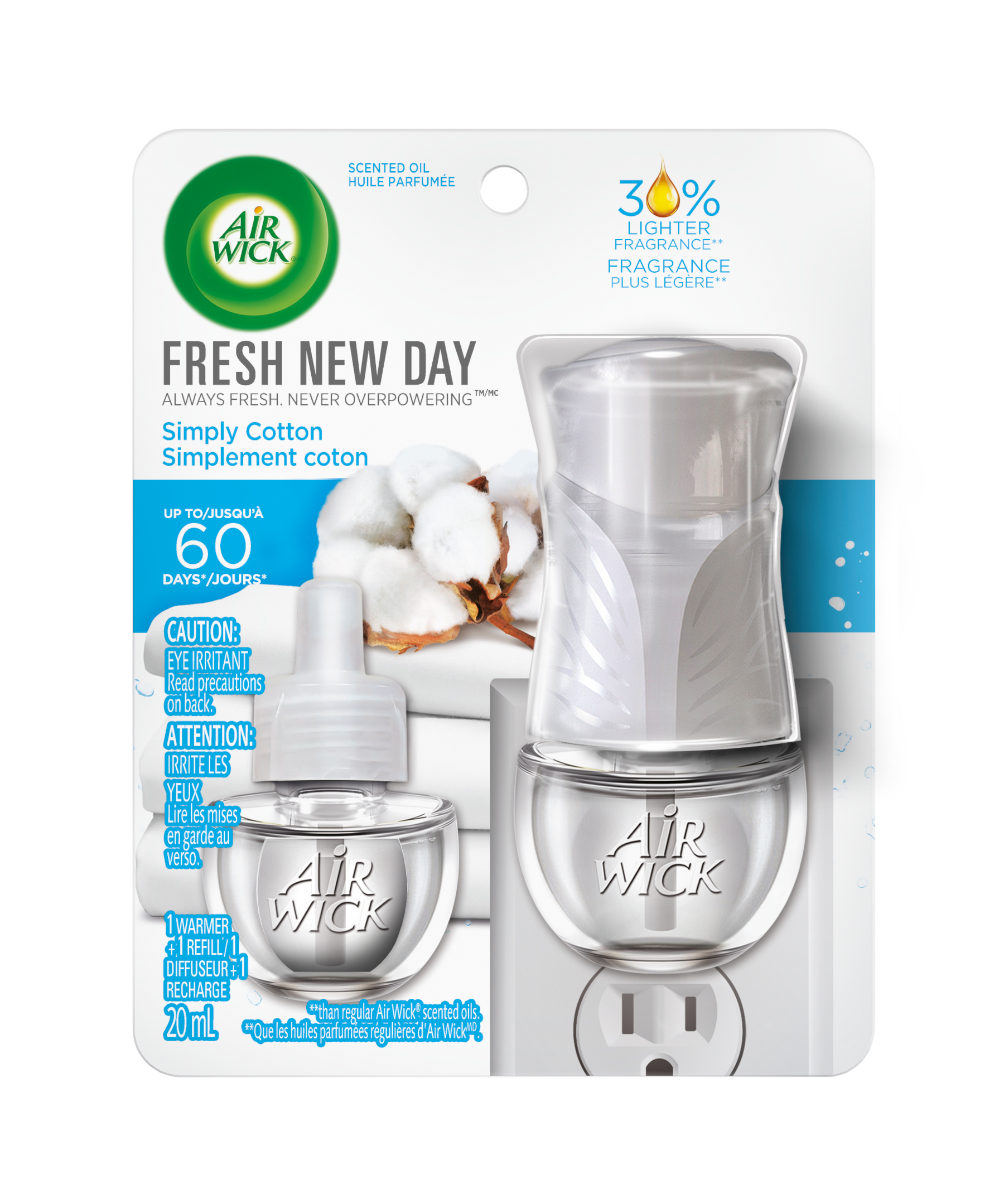 AIR WICK® Scented Oil - Simply Cotton - Kit (Canada)